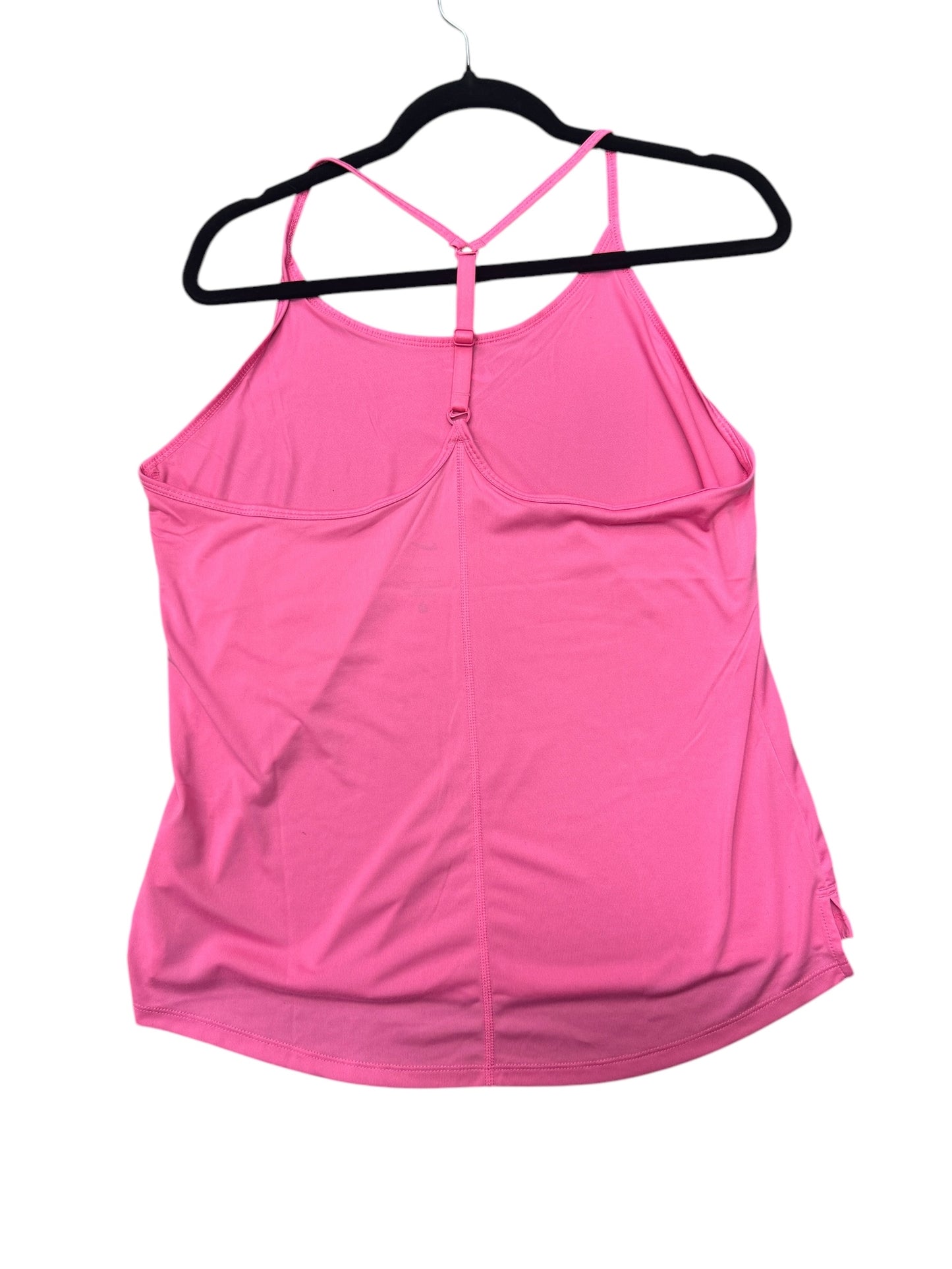 Athletic Tank Top By Nike Apparel In Pink, Size: L