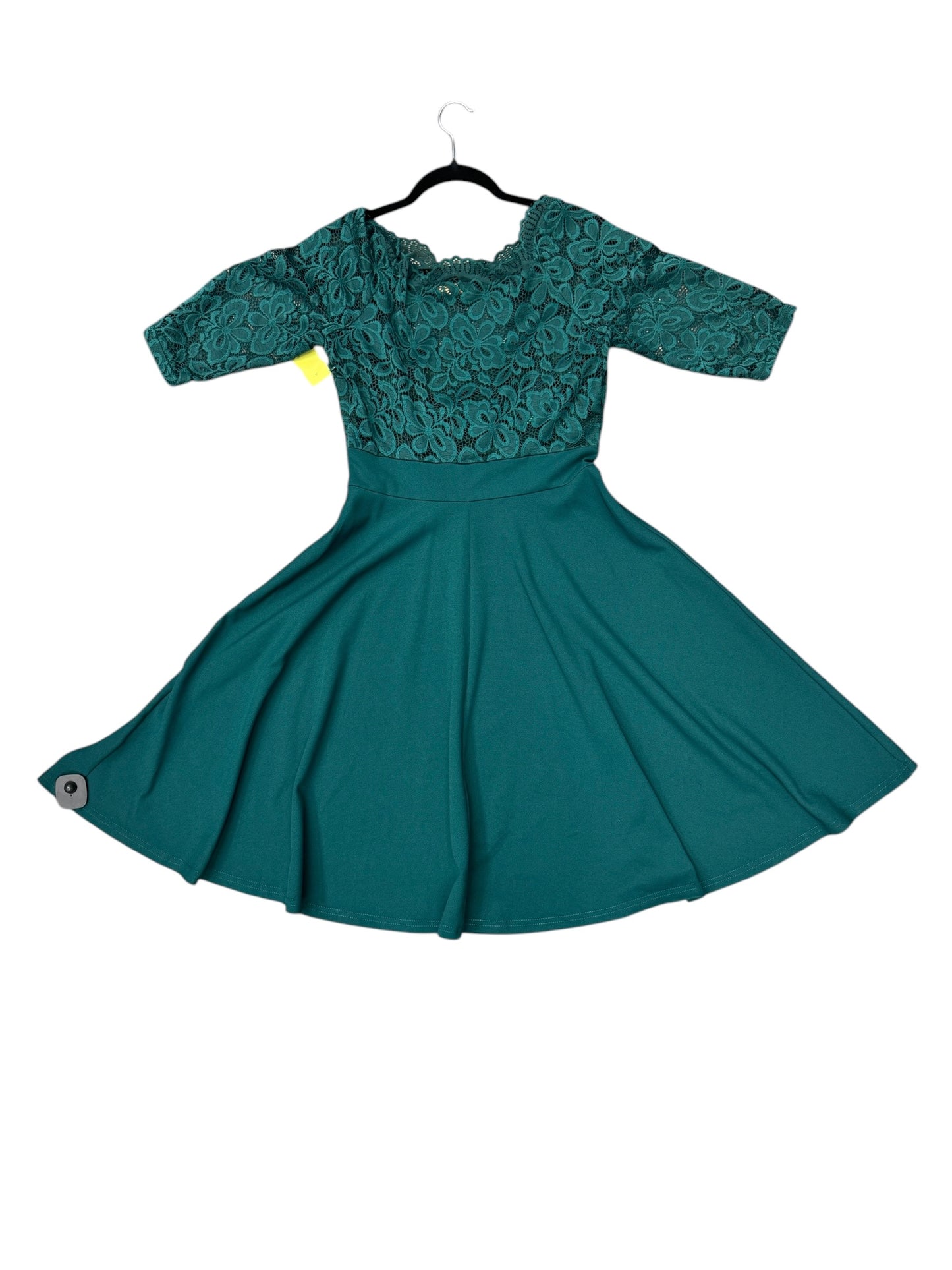 Dress Party Midi By Cmc In Green, Size: 10