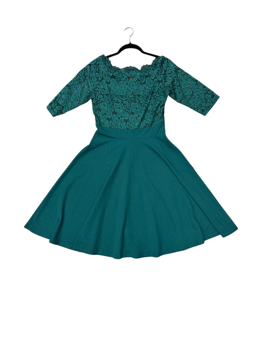 Dress Party Midi By Cmc In Green, Size: 10