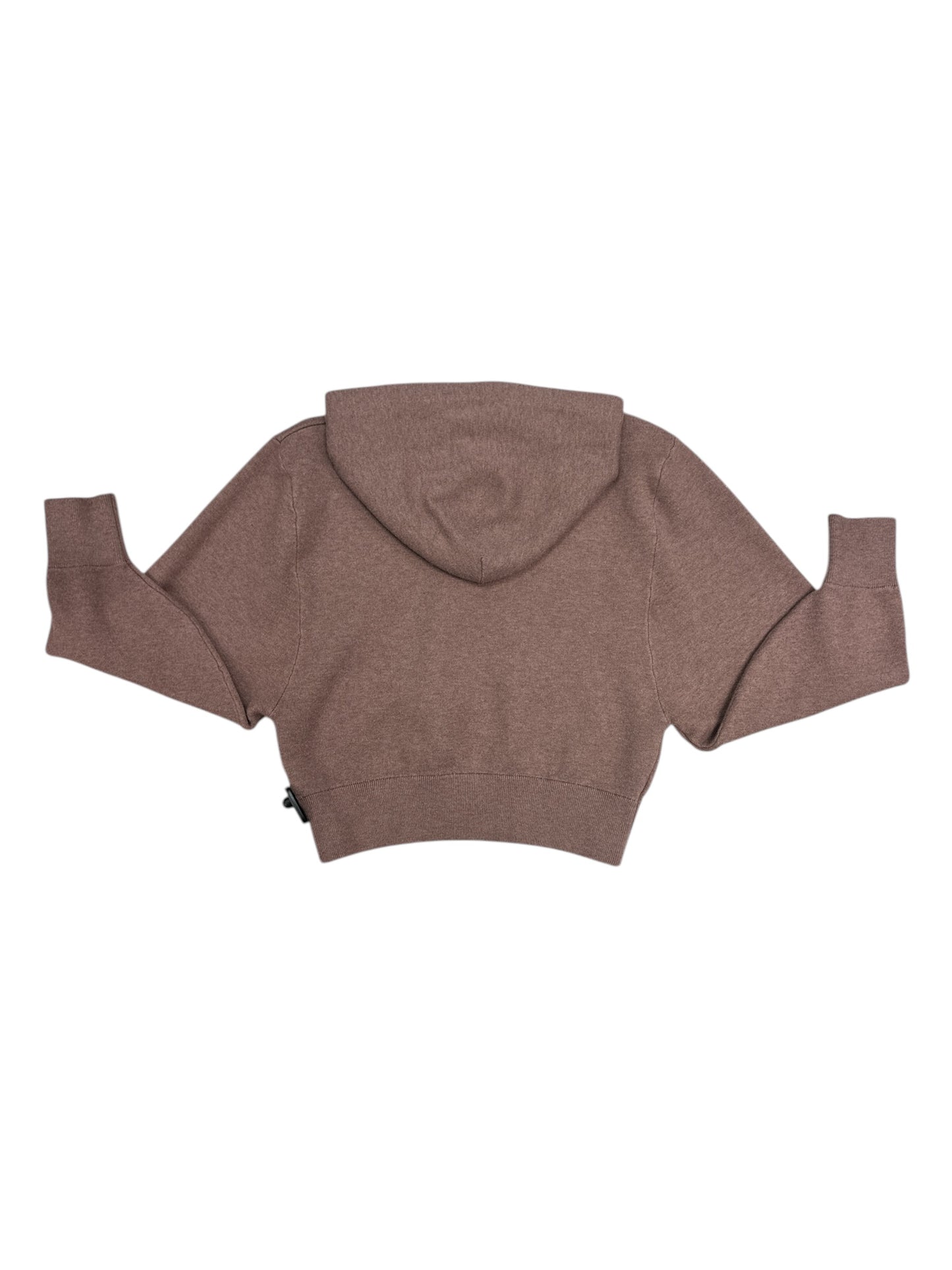 Sweatshirt Hoodie By Clothes Mentor In Brown, Size: S