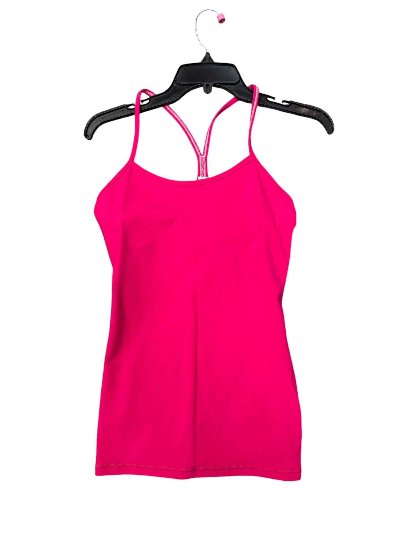 Athletic Tank Top By Lululemon In Pink, Size: M