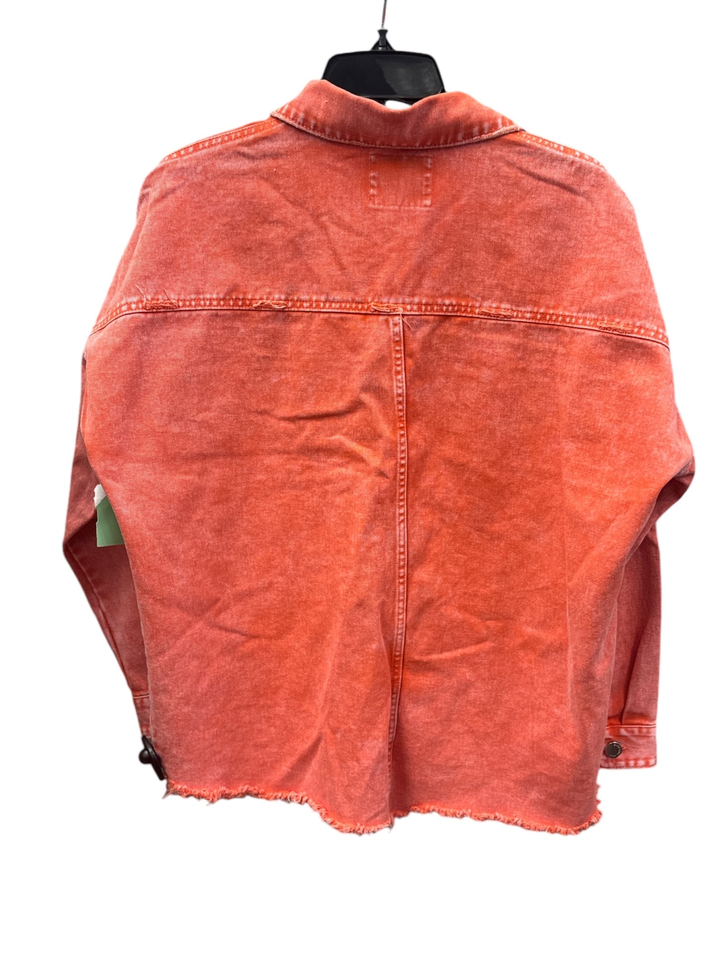 Jacket Denim By Cmc In Orange, Size: L