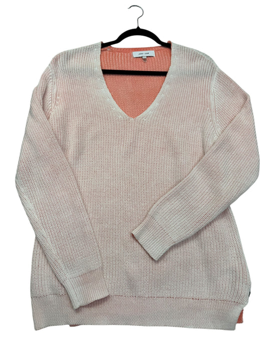 Top Long Sleeve By John + Jenn In Pink, Size: M