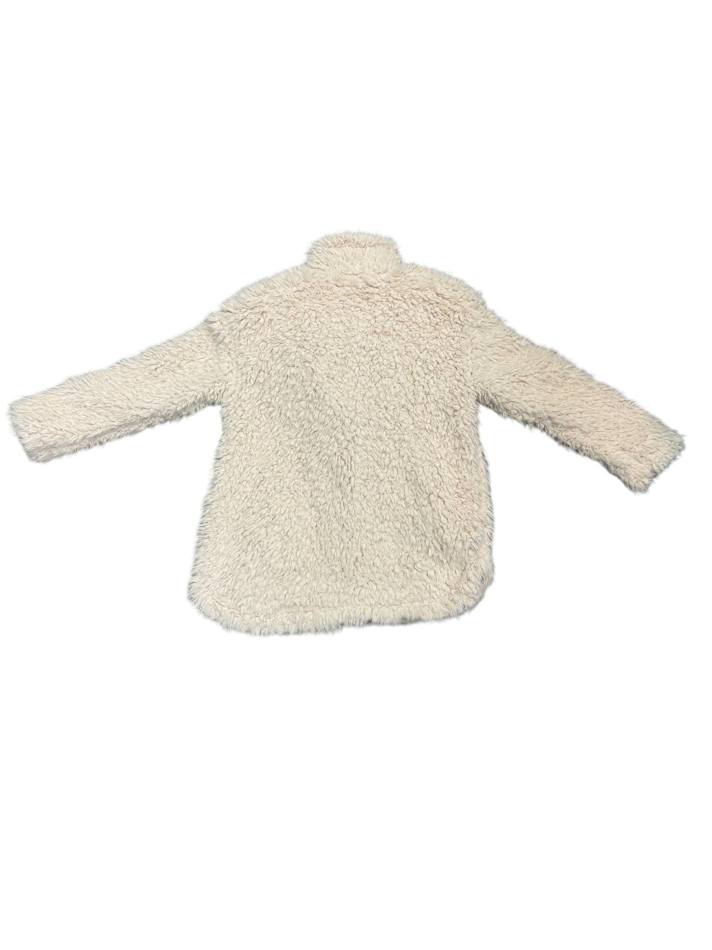 Coat Faux Fur & Sherpa By Bb Dakota In Cream, Size: S