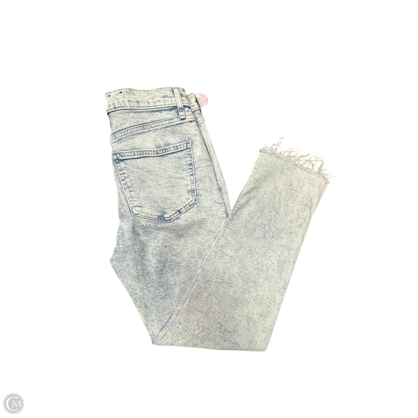 Jeans Skinny By Gap In White Denim, Size: 2