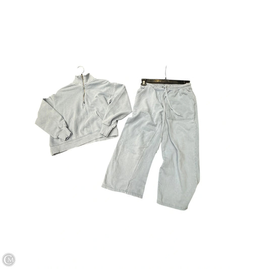 Lounge Set Pants By C And C In Blue, Size: S