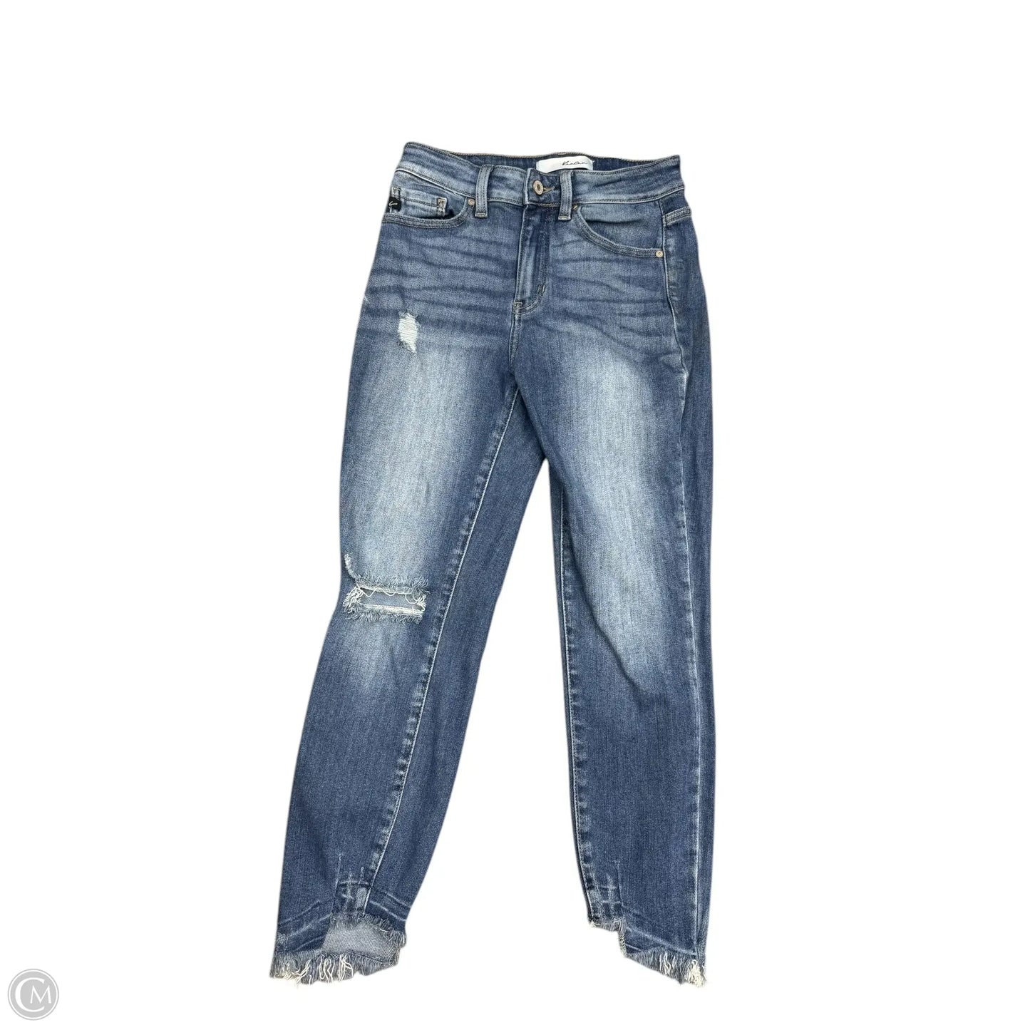 Jeans Skinny By Kancan In Blue Denim, Size: 6