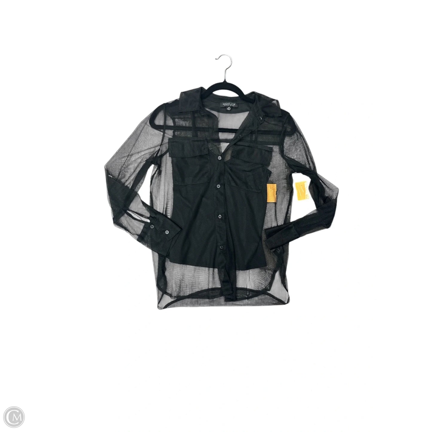 Top 2pc Short Sleeve By Rachel Zoe In Black, Size: Xs