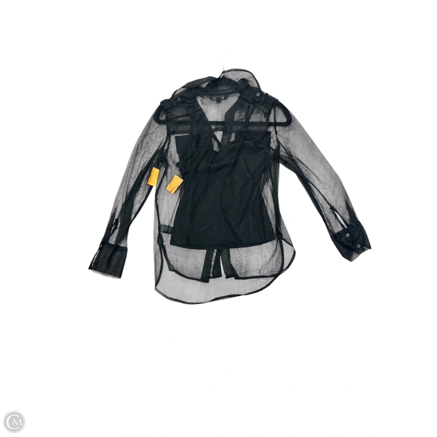 Top 2pc Short Sleeve By Rachel Zoe In Black, Size: Xs