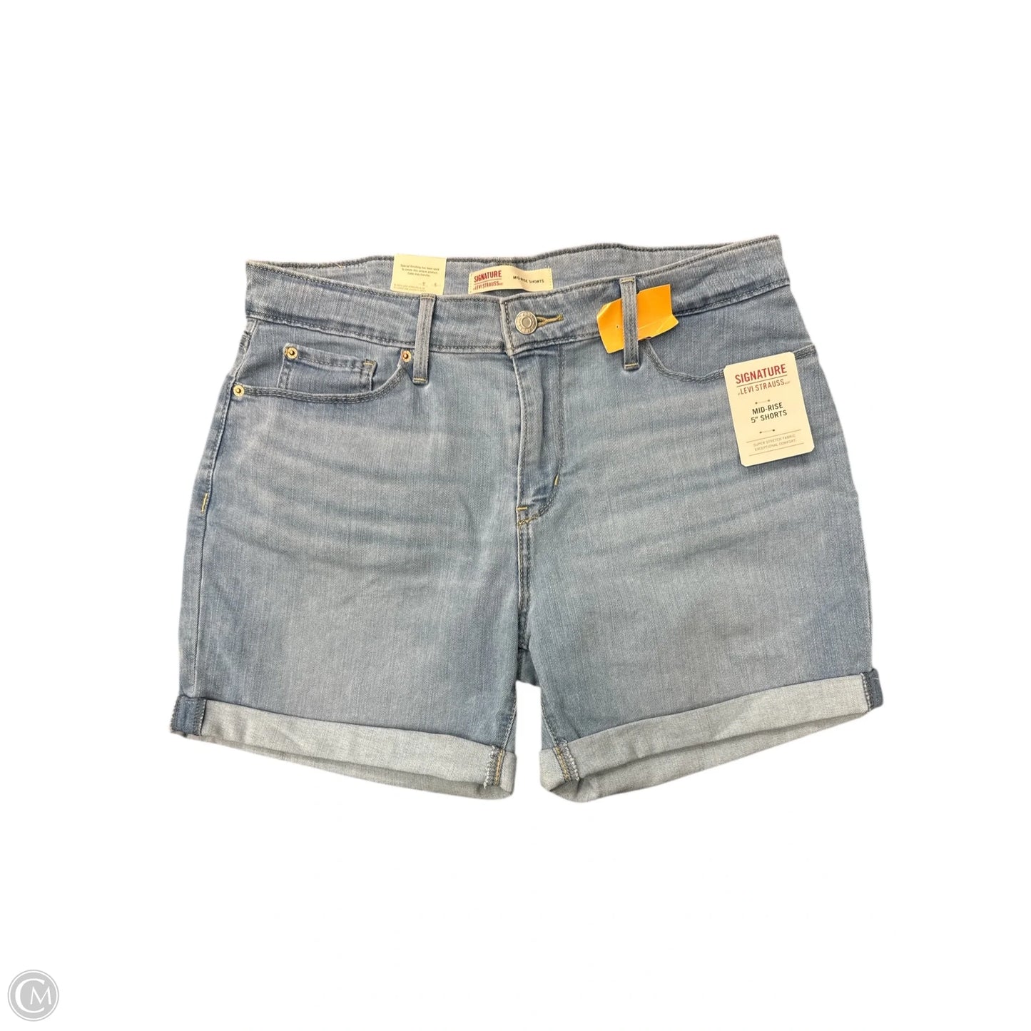 Shorts By Levis In Blue Denim, Size: 8