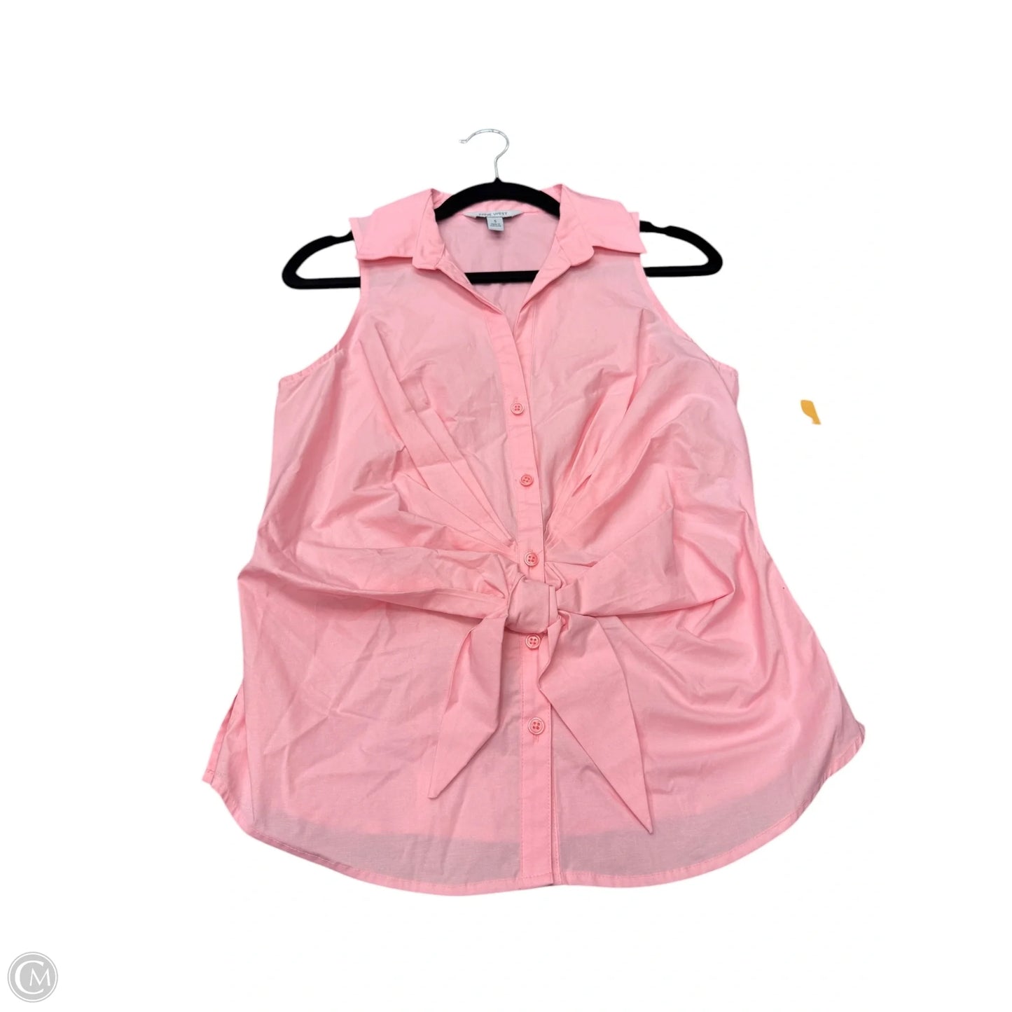 Top Short Sleeve By Nine West In Pink, Size: S