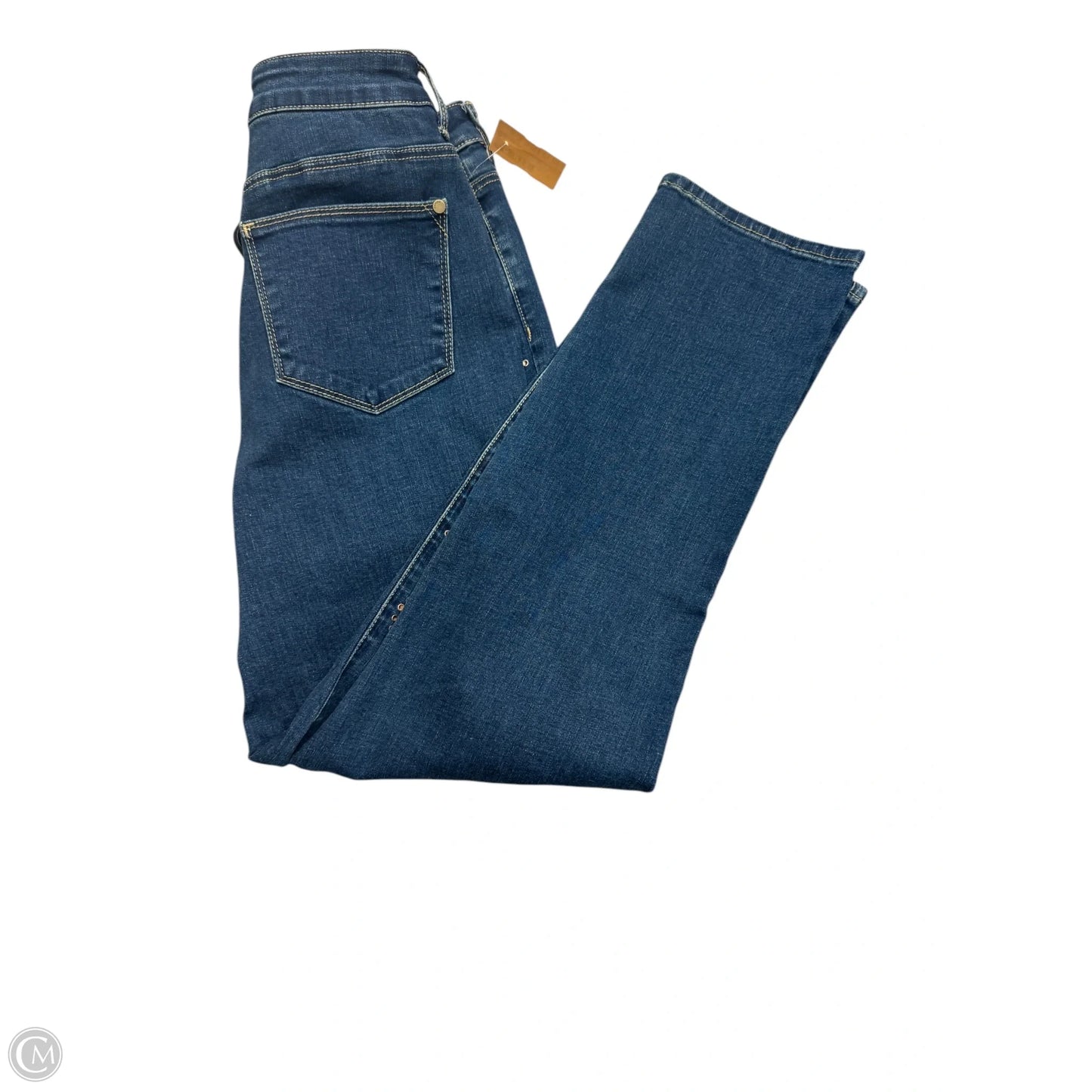 Jeans Skinny By Chicos In Blue Denim, Size: 8