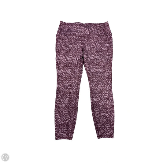 Athletic Leggings By All In Motion In Purple, Size: Xl