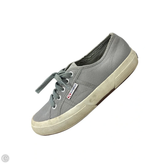 Shoes Sneakers By Superga In Grey, Size: 7