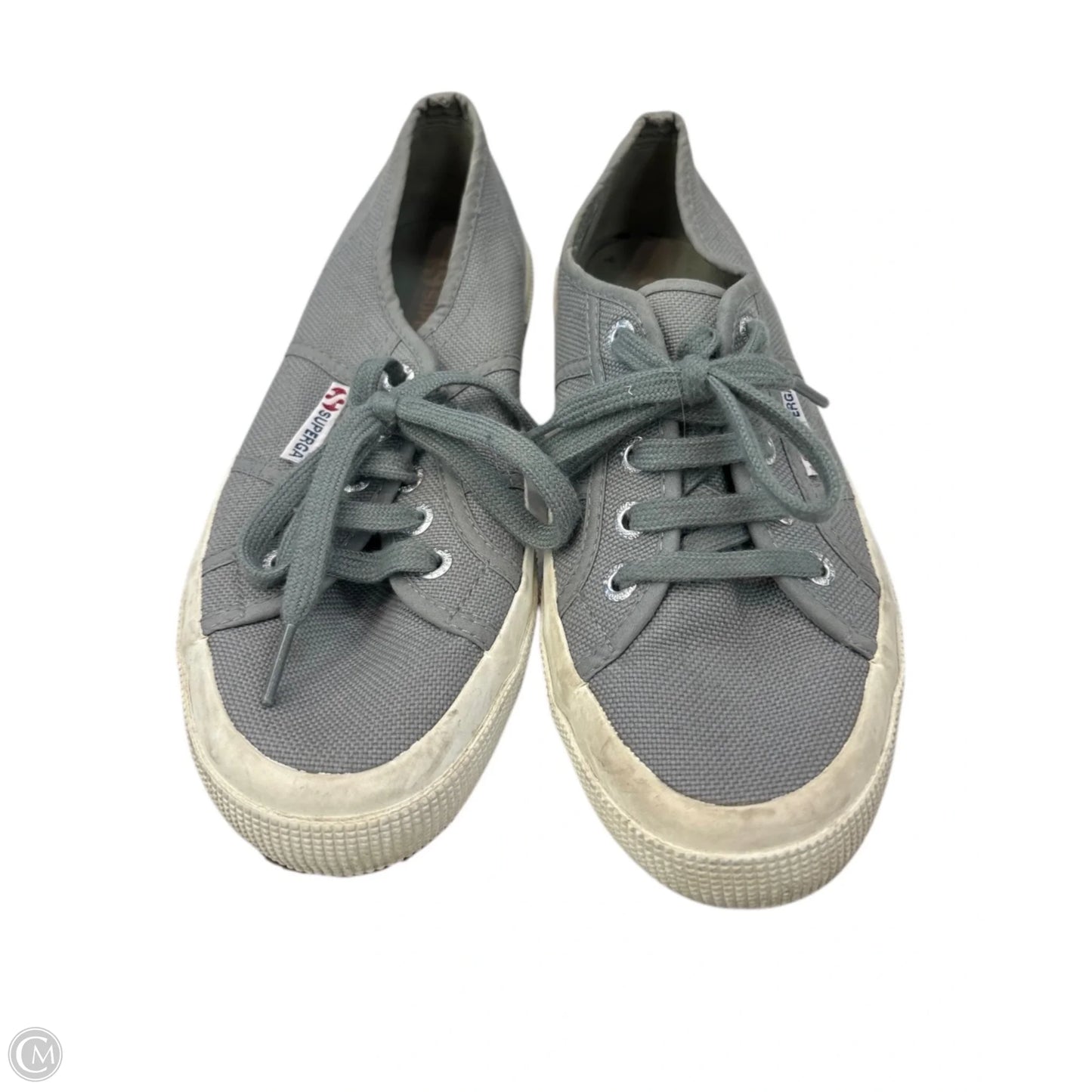 Shoes Sneakers By Superga In Grey, Size: 7