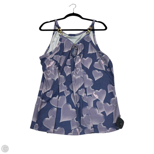 Tank Top By Clothes Mentor In Purple, Size: Xxl