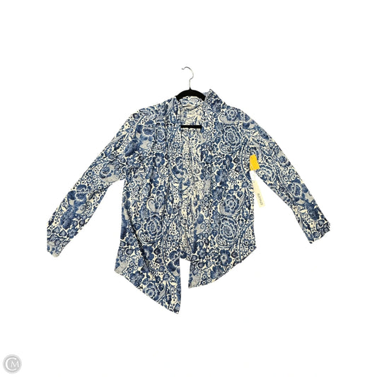 Cardigan By Chicos In Blue, Size: M