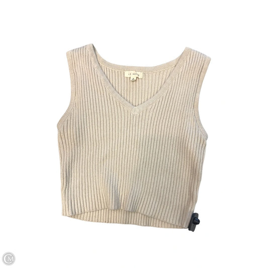 Vest Puffer & Quilted By La Hearts In Beige, Size: M