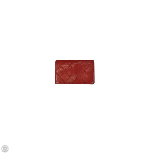 Wallet Luxury Designer By Chanel, Size: Small