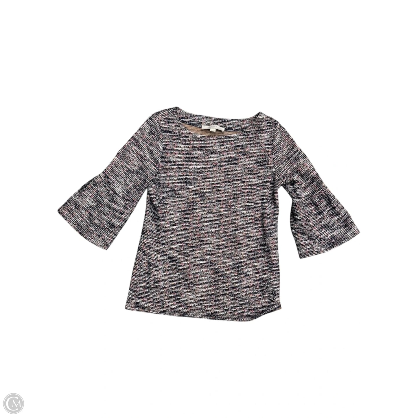 Top 3/4 Sleeve By Loft In Multi-colored, Size: Xs