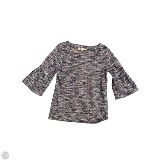 Top 3/4 Sleeve By Loft In Multi-colored, Size: Xs