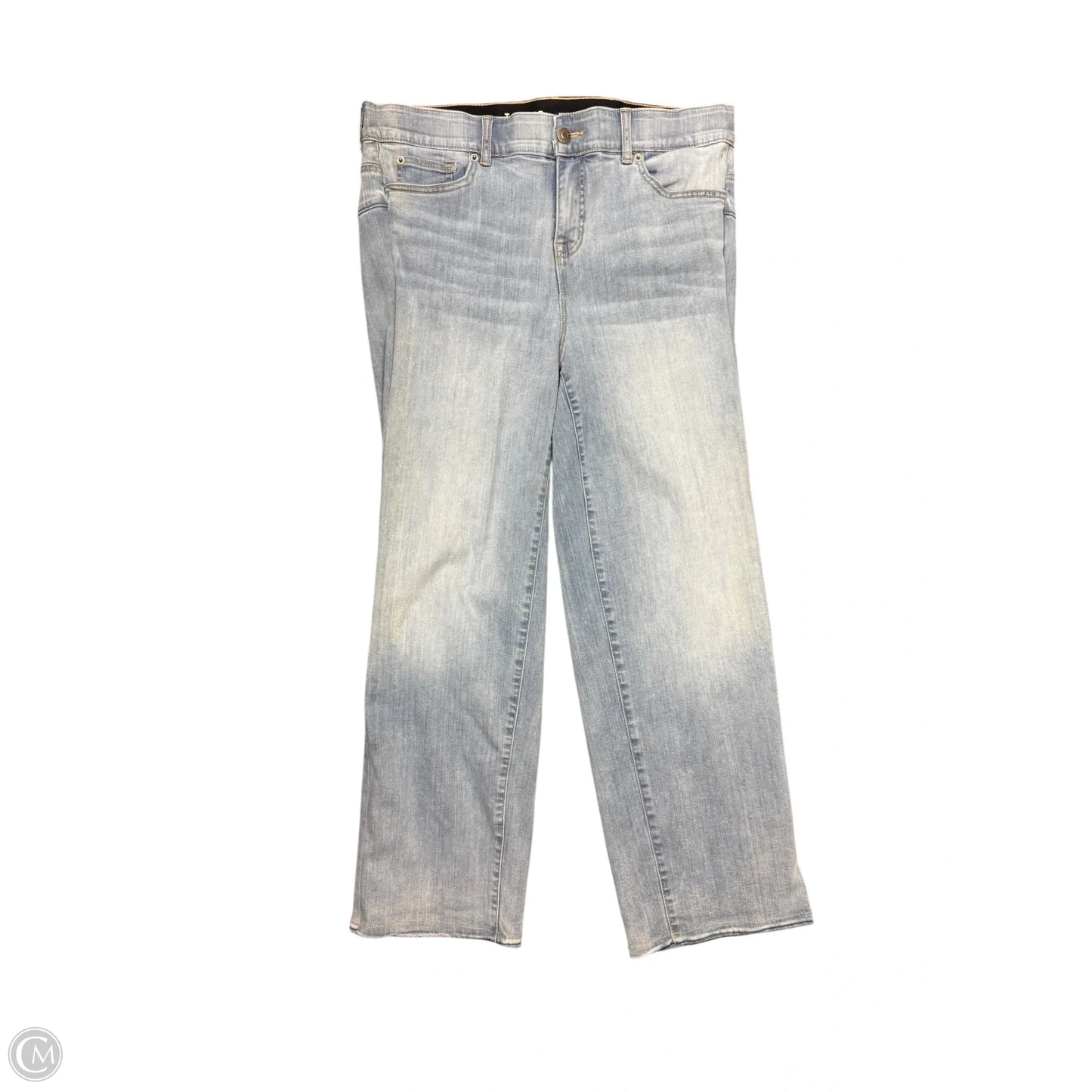 Jeans Straight By Torrid In Blue Denim, Size: 14