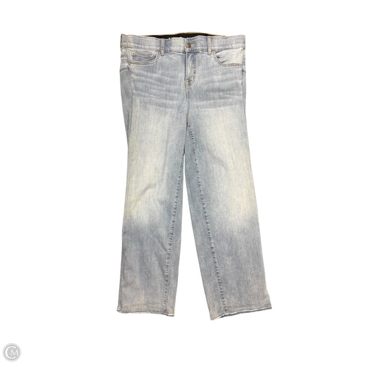 Jeans Straight By Torrid In Blue Denim, Size: 14