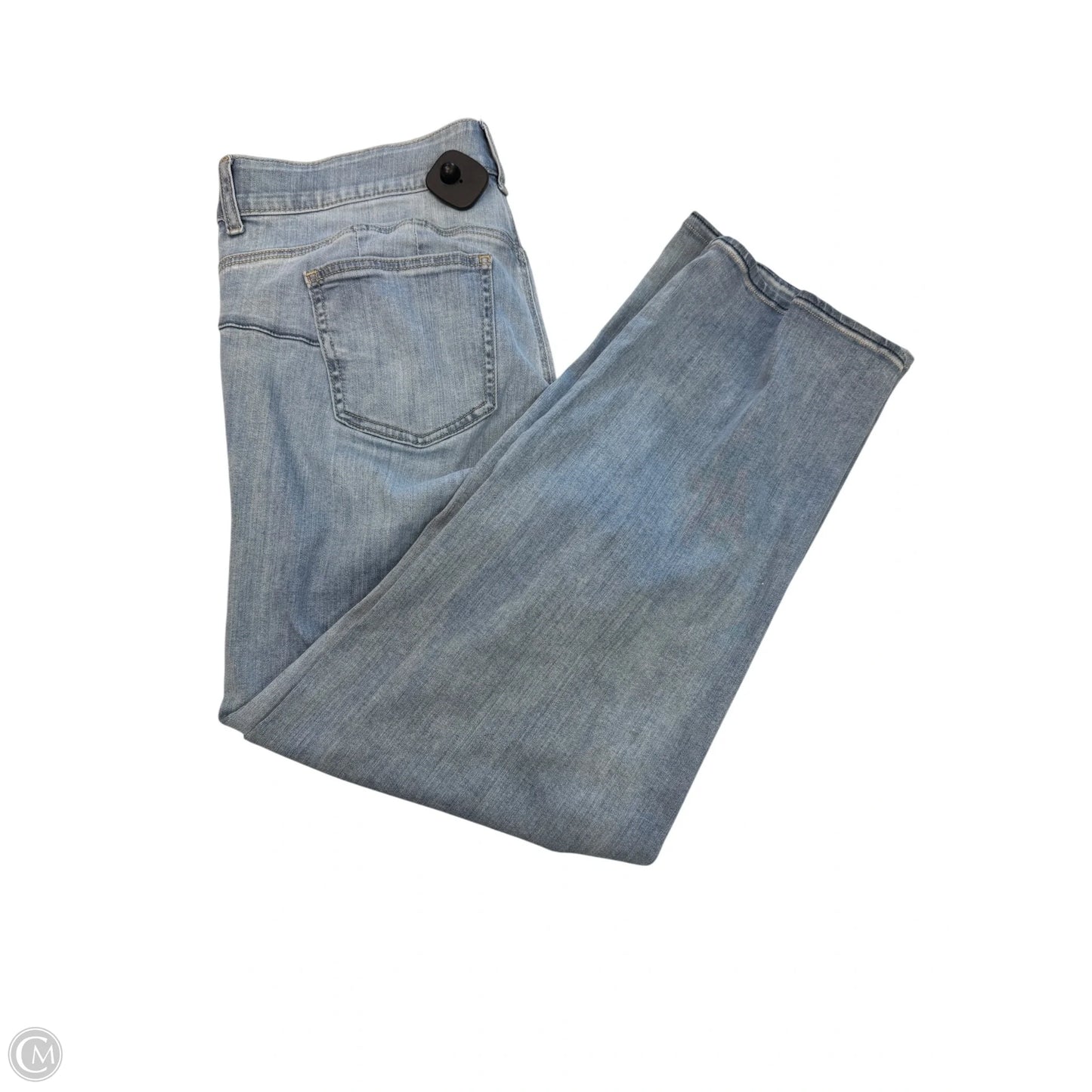 Jeans Straight By Torrid In Blue Denim, Size: 14