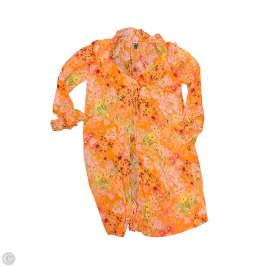 Shawl By Wild Fable In Orange, Size: Xxl