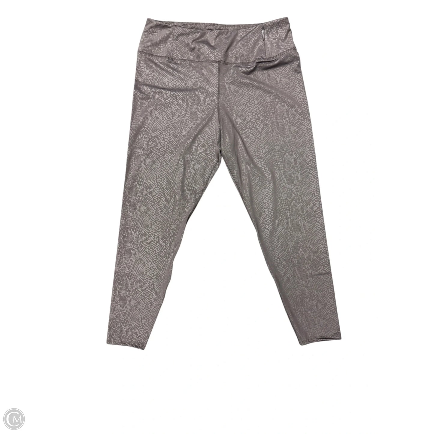 Athletic Leggings By Clothes Mentor In Beige, Size: Xl