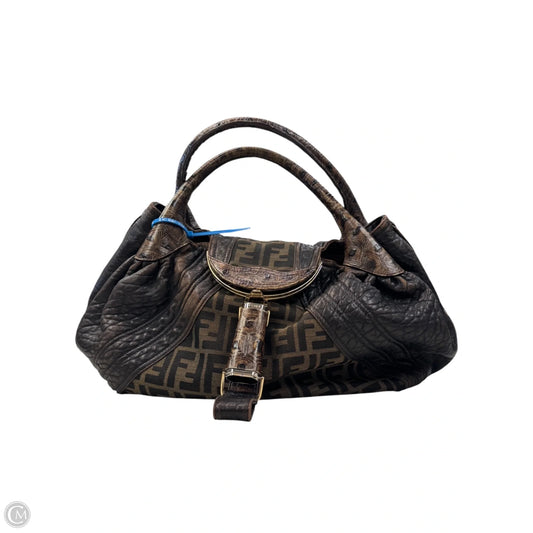 Handbag Luxury Designer By Fendi, Size: Large