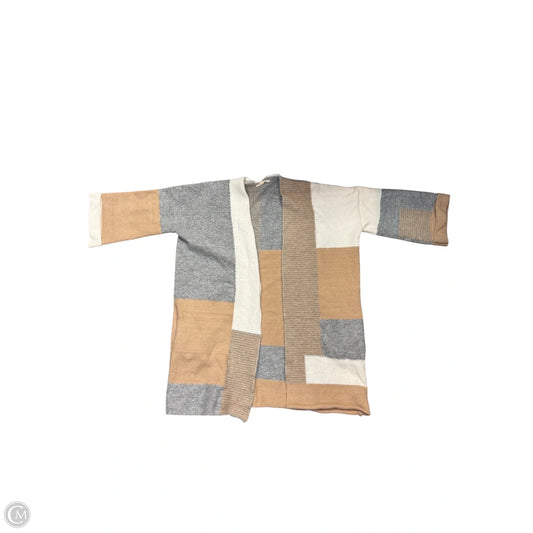 Cardigan By Lovestitch In Brown & Grey, Size: S