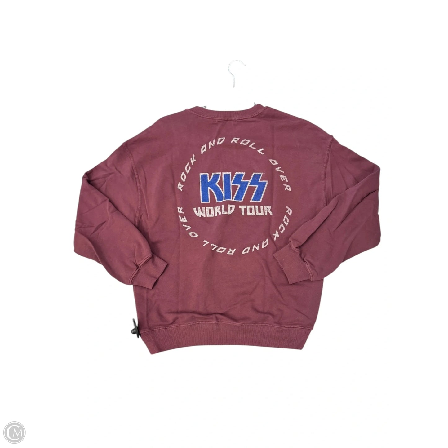 Sweater By Clothes Mentor In Red, Size: M