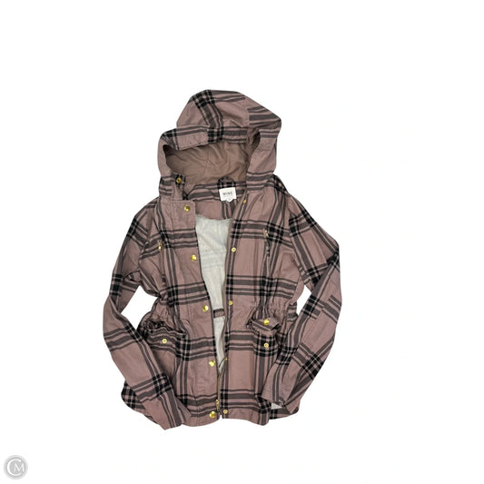 Jacket Shirt By Mine In Brown, Size: L