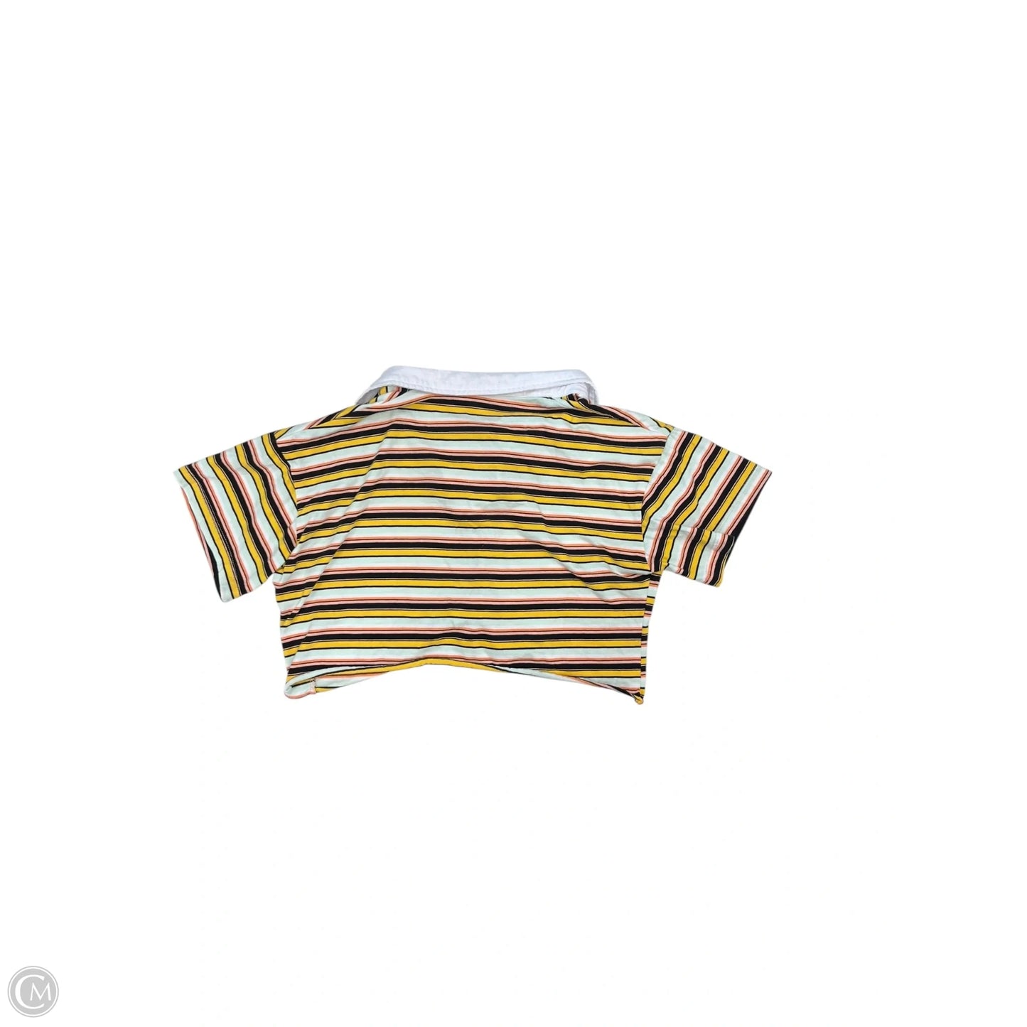 Top Short Sleeve By Rue 21 In Striped Pattern, Size: Xs