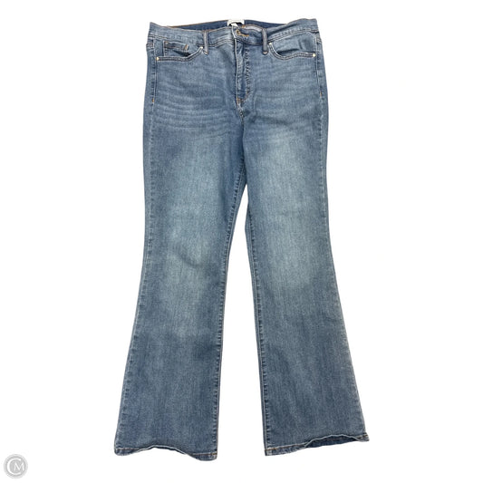 Jeans Straight By Jessica Simpson In Blue Denim, Size: 14