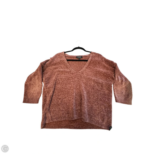Sweater By Express In Mauve, Size: M