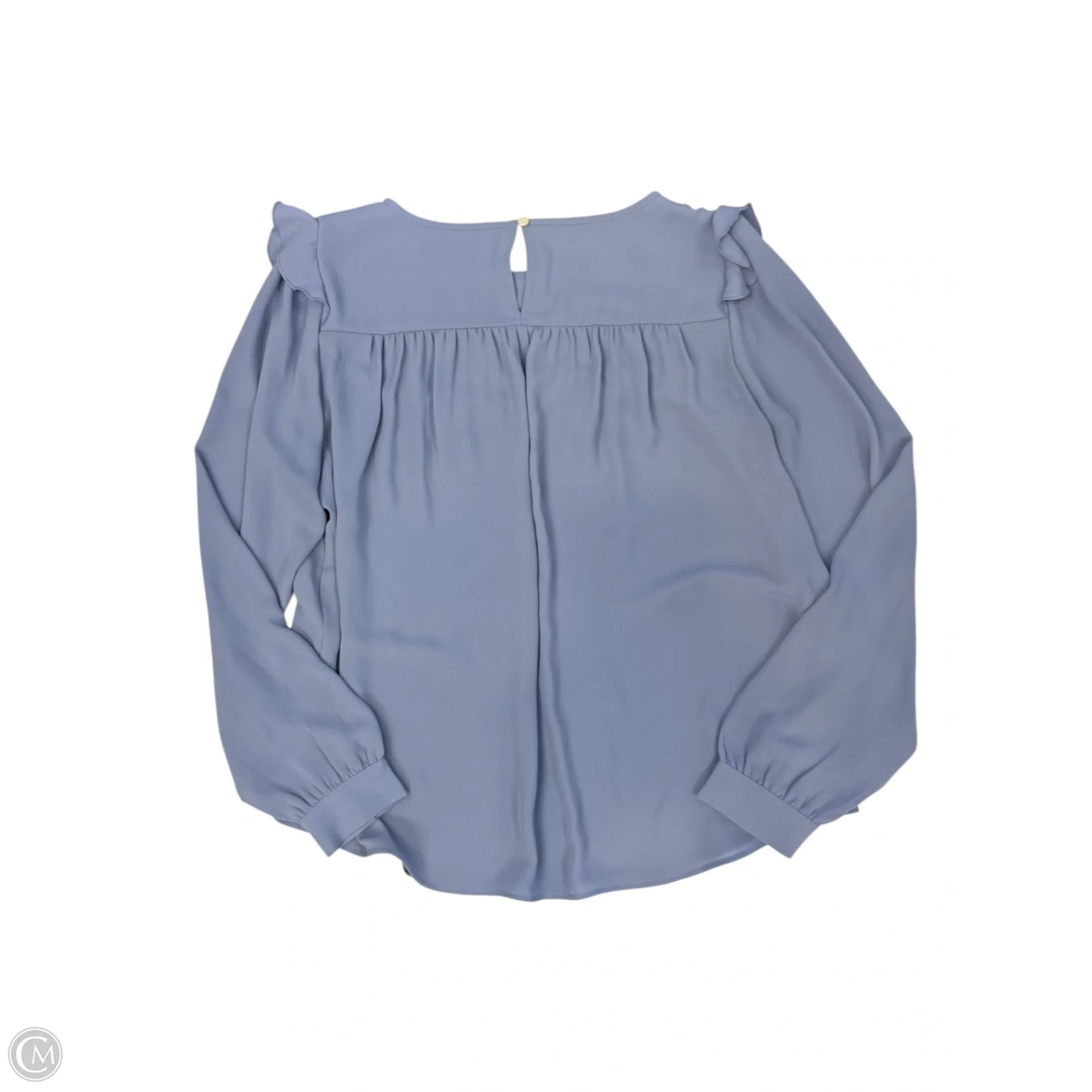 Top Long Sleeve By Loft In Blue, Size: M