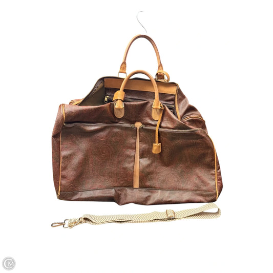 Duffle And Weekender Leather By Etro, Size: Large