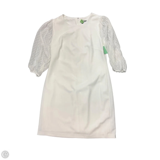 Dress Casual Midi By Dkny In White, Size: 10