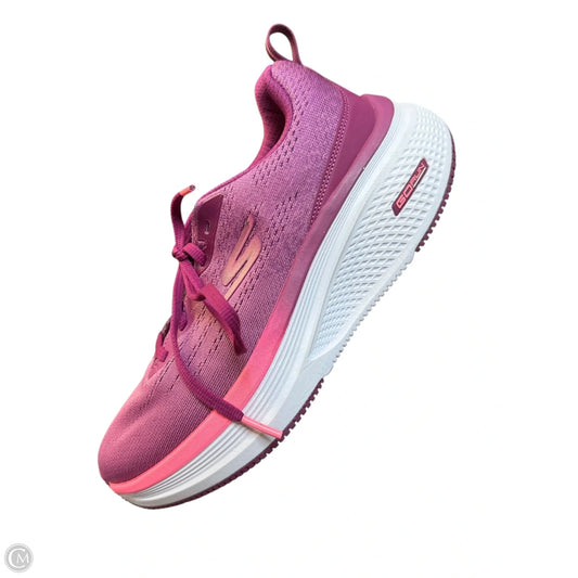 Shoes Athletic By Skechers In Pink & Purple, Size: 7