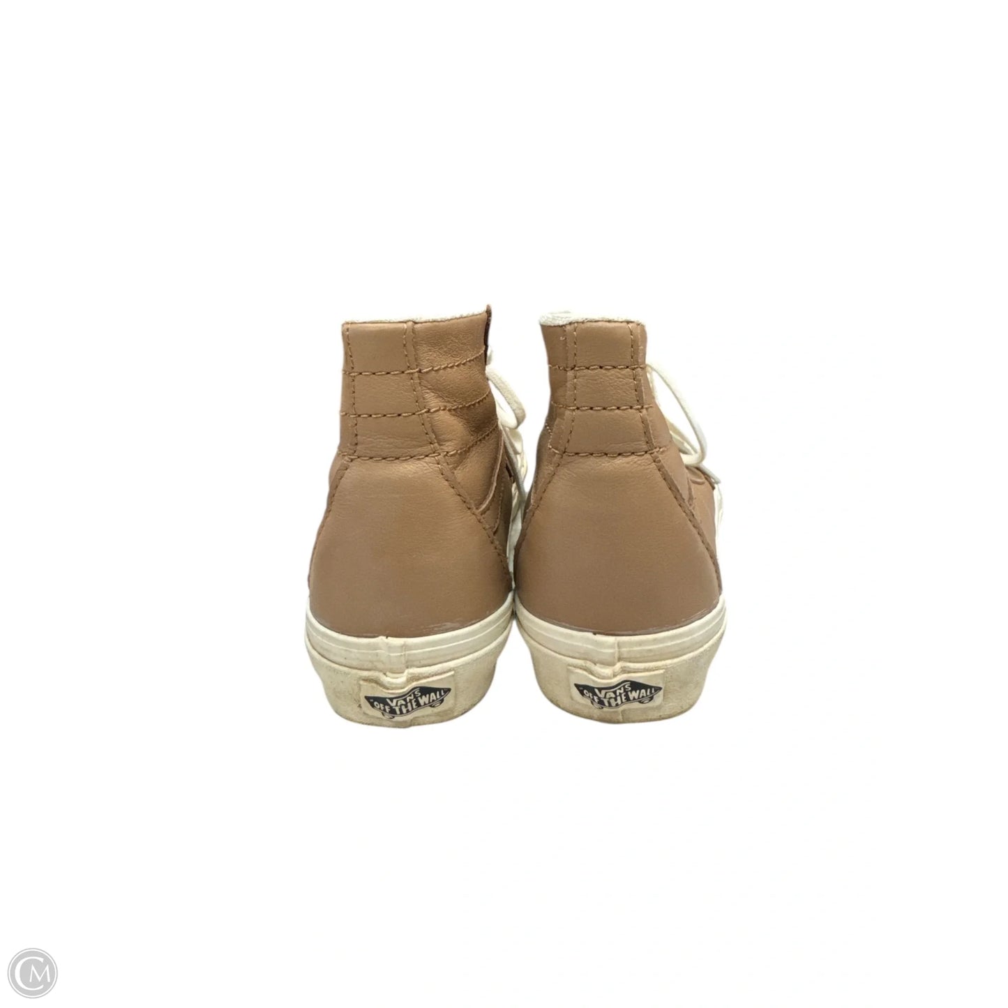 Shoes Sneakers By Vans In Brown, Size: 8