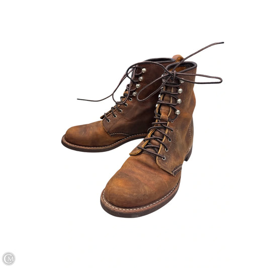 Boots Combat By Clothes Mentor In Brown, Size: 8.5