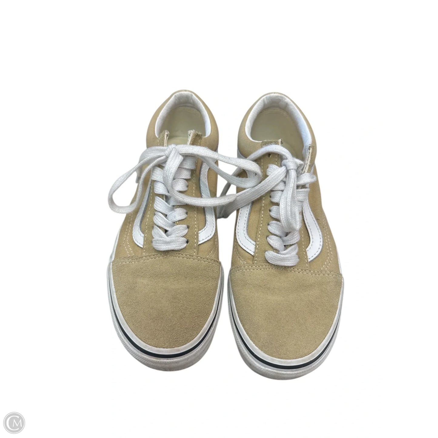 Shoes Sneakers By Vans In Beige, Size: 8
