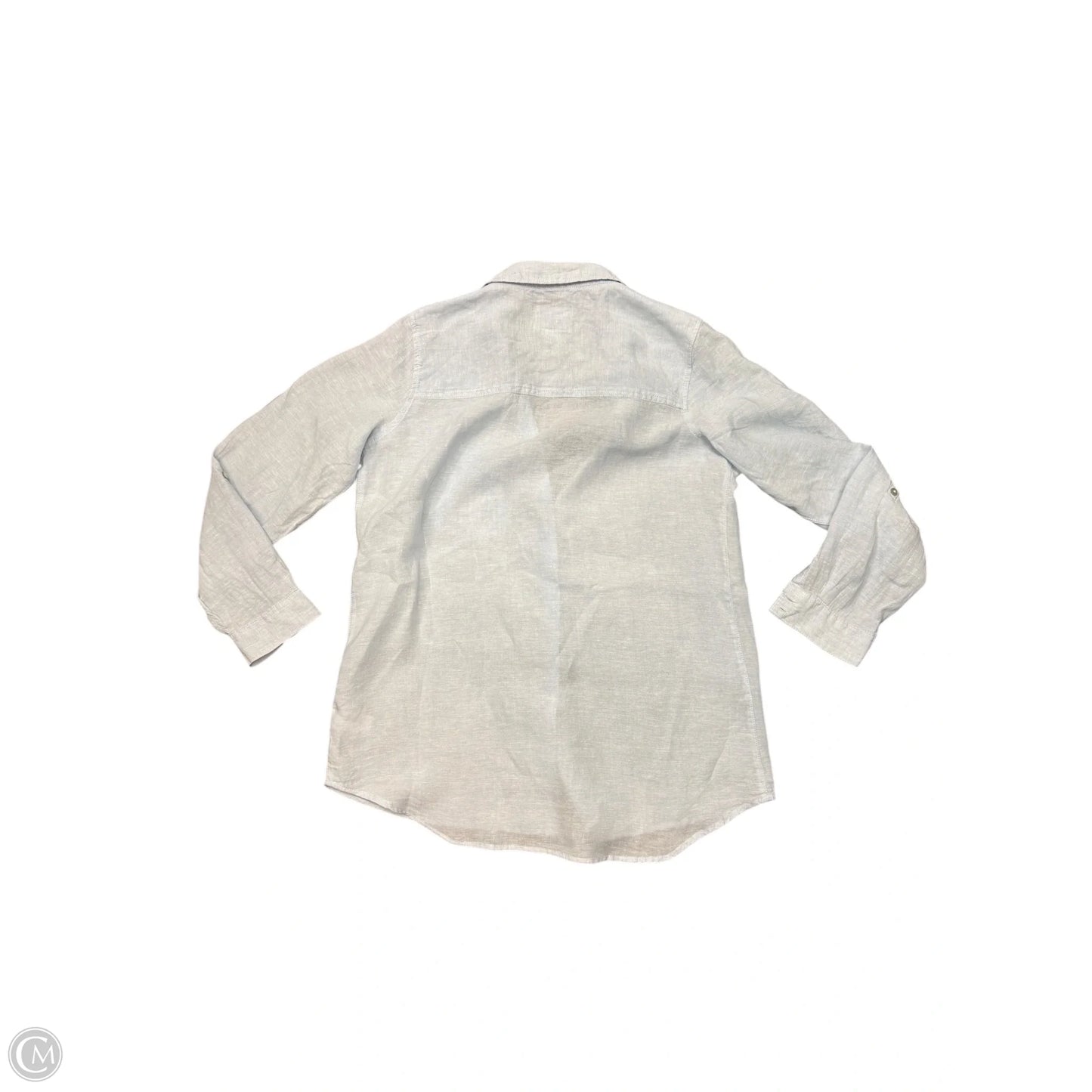 Top Long Sleeve By Sigrid Olsen In Blue, Size: L