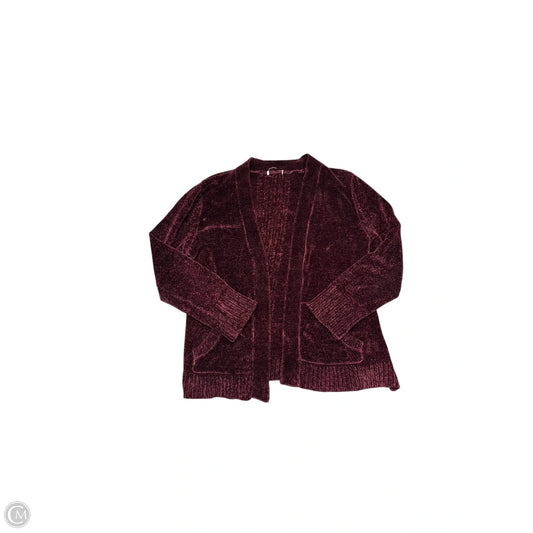 Cardigan By Clothes Mentor In Red, Size: M