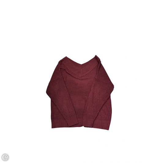 Top Long Sleeve By Zenana In Red, Size: Xl
