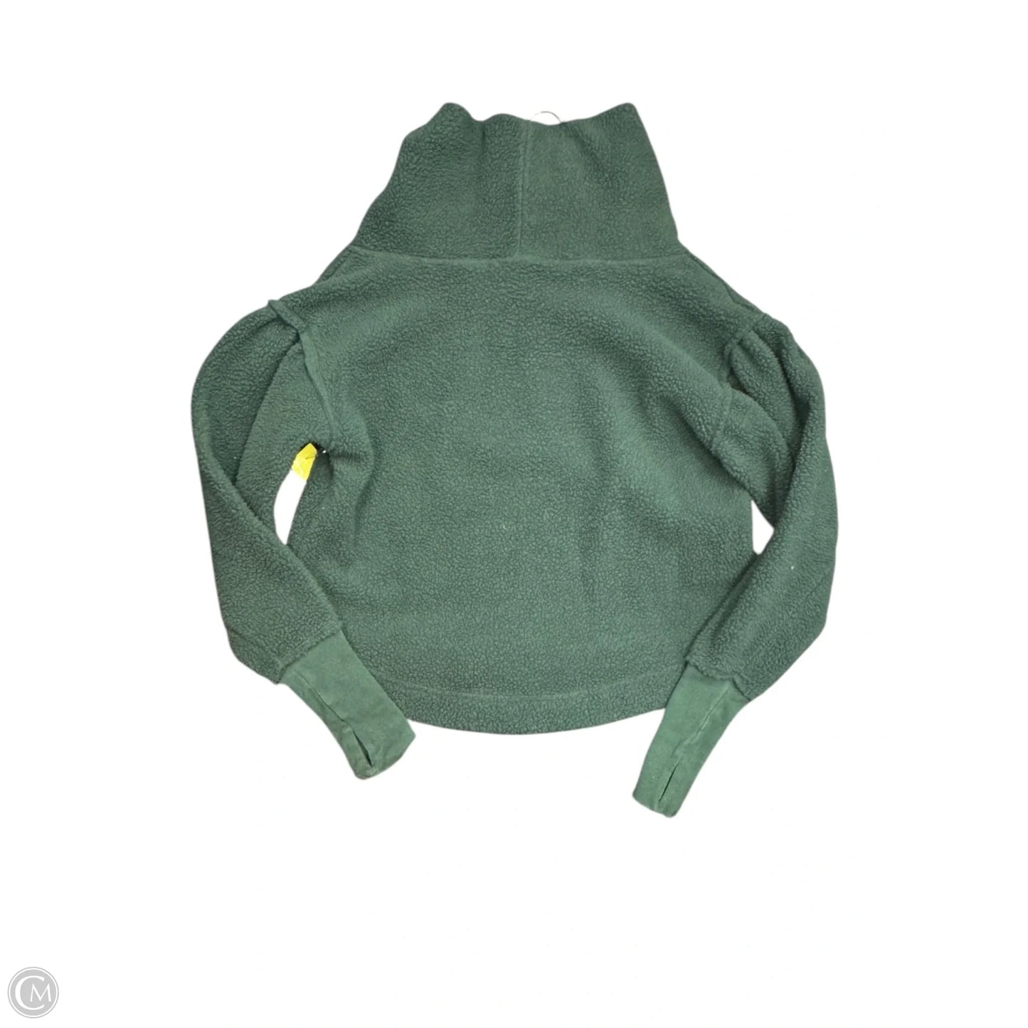 Sweatshirt Collar By Free People In Green, Size: Sp