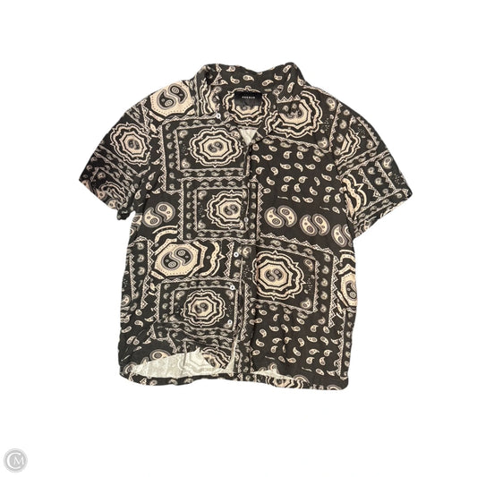 Top Short Sleeve By Pacsun In Black, Size: L
