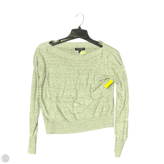 Top Long Sleeve By Banana Republic In Grey, Size: L